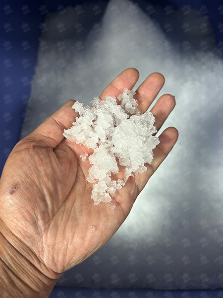 雪花碎冰颗粒